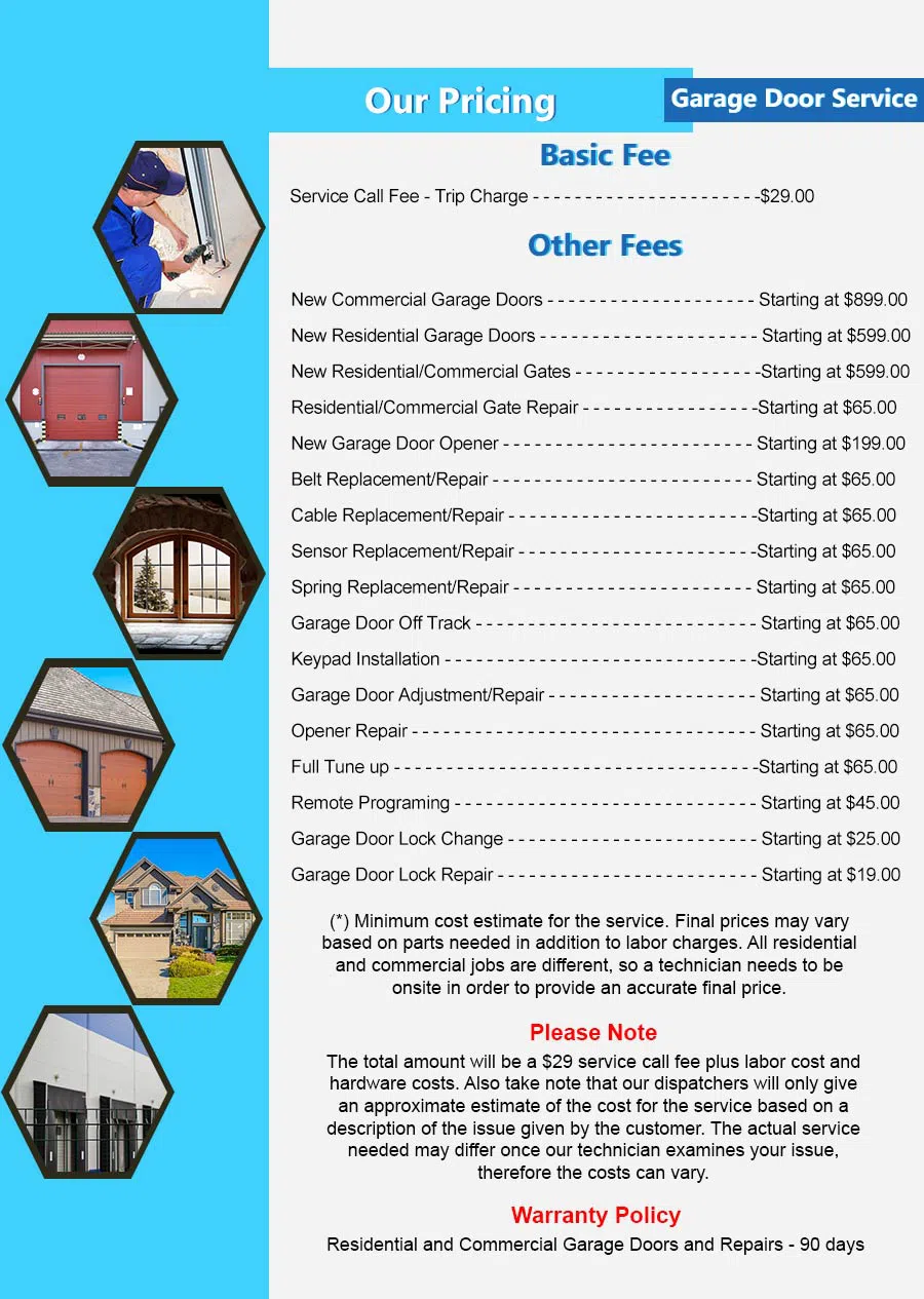 Neighborhood Garage Door Service Fort Worth, TX 817-945-3863